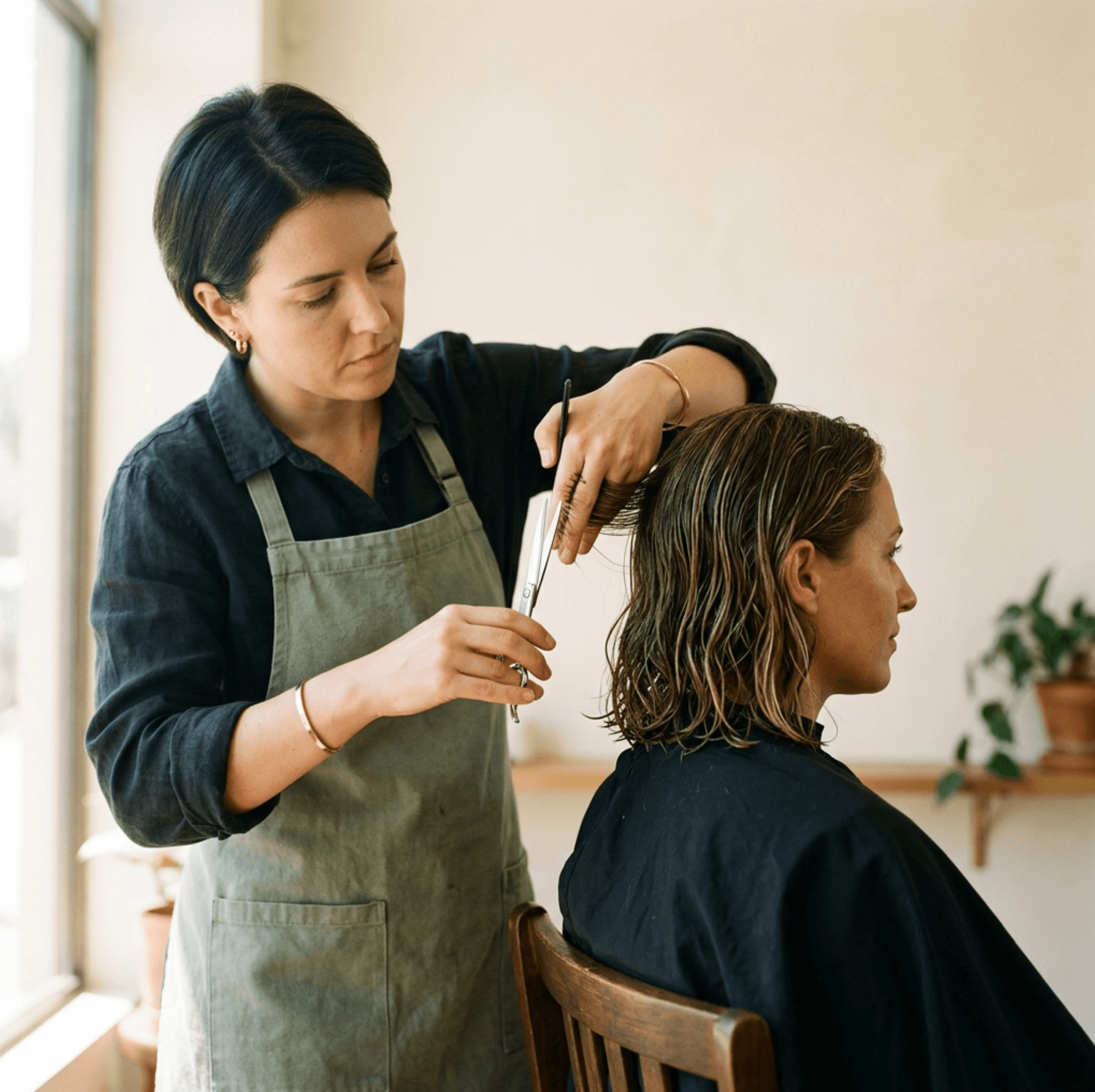 Վարսավիրանոց Կասկադի մոտ