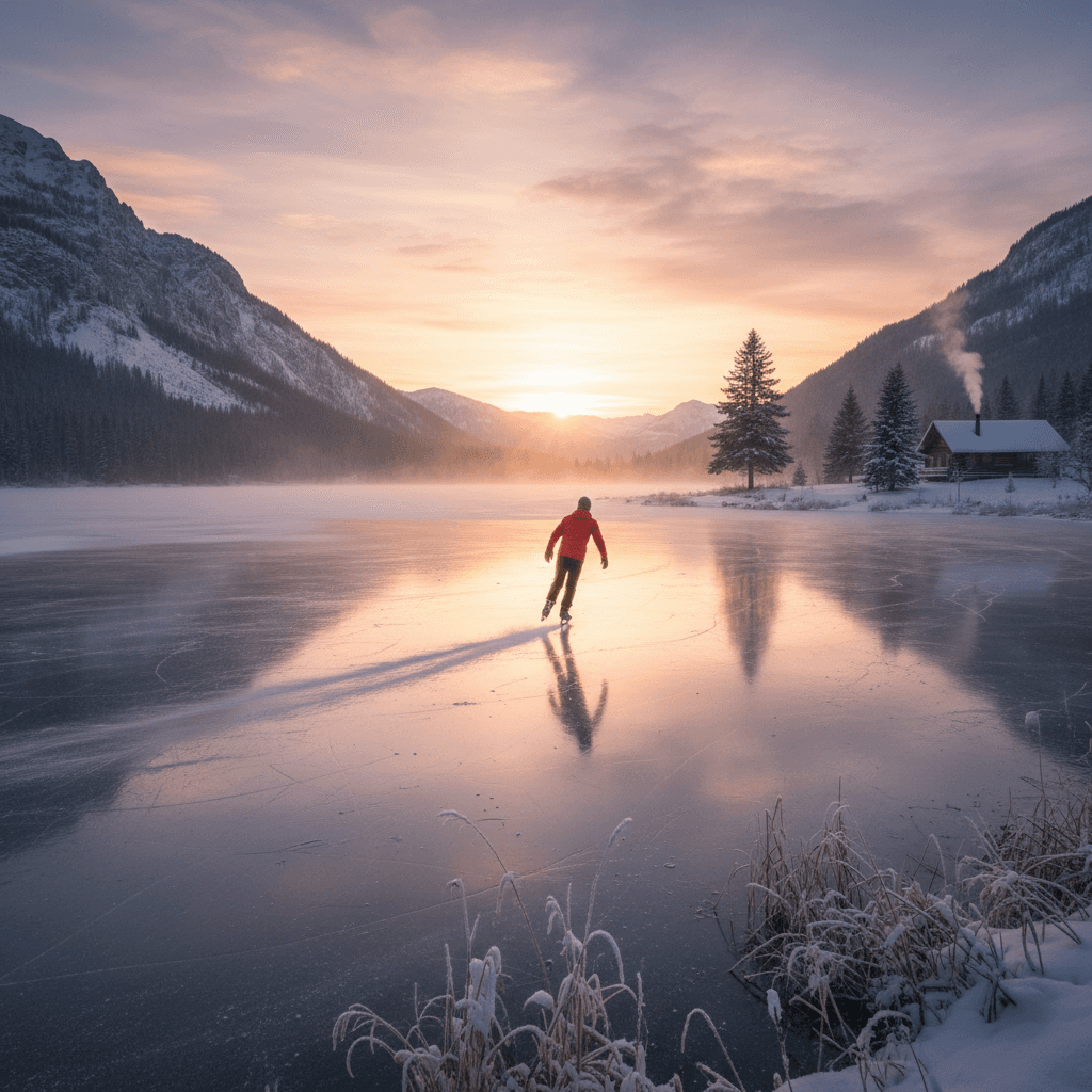 Դահուկավազք Սևանա լճի վրա